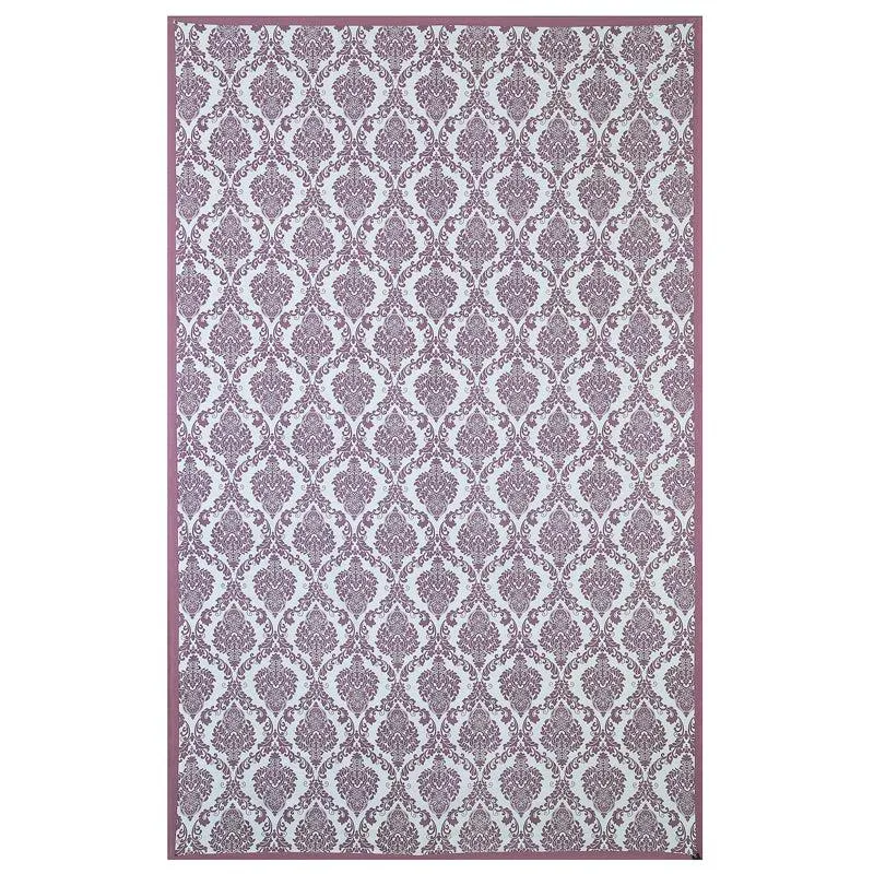 Ardila Ethnic Square Table Cover - Purple