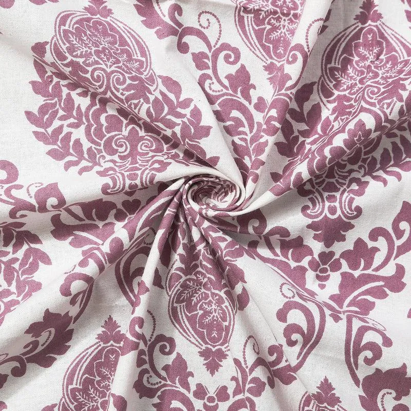 Ardila Ethnic Square Table Cover - Purple