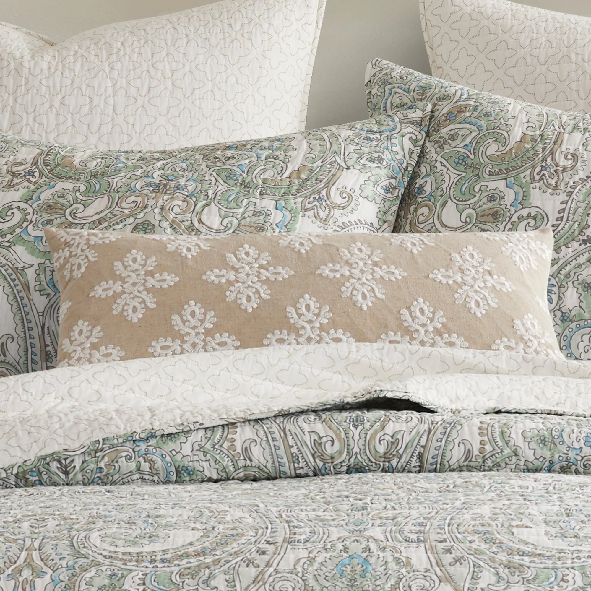 Assisi Mint Pillow