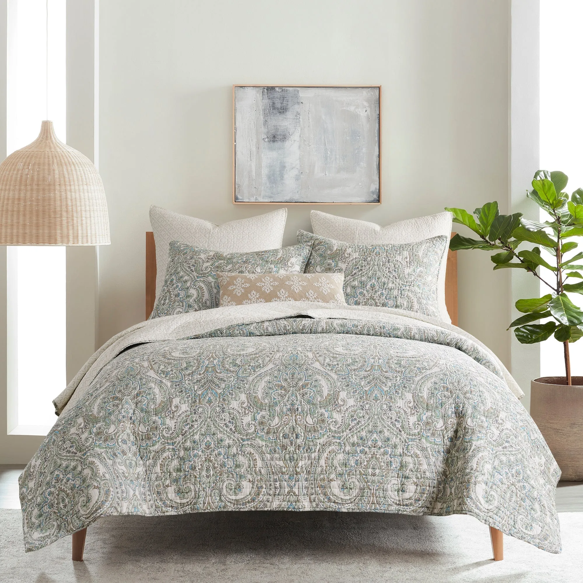 Assisi Mint Pillow