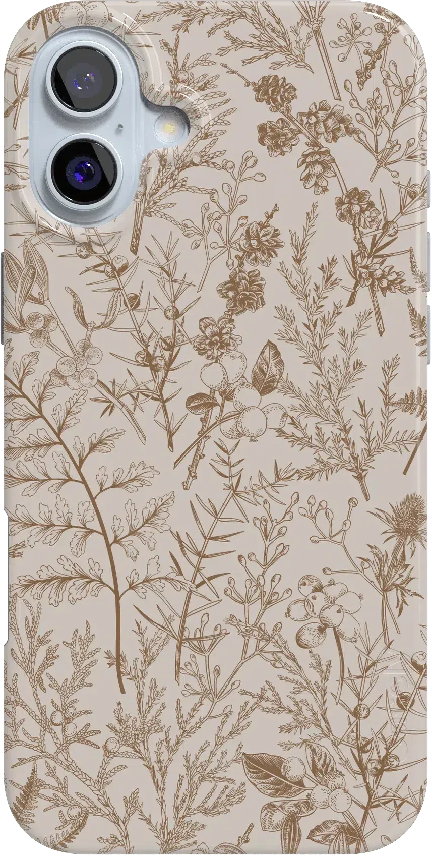 Beige Garden | Neutral Floral Case