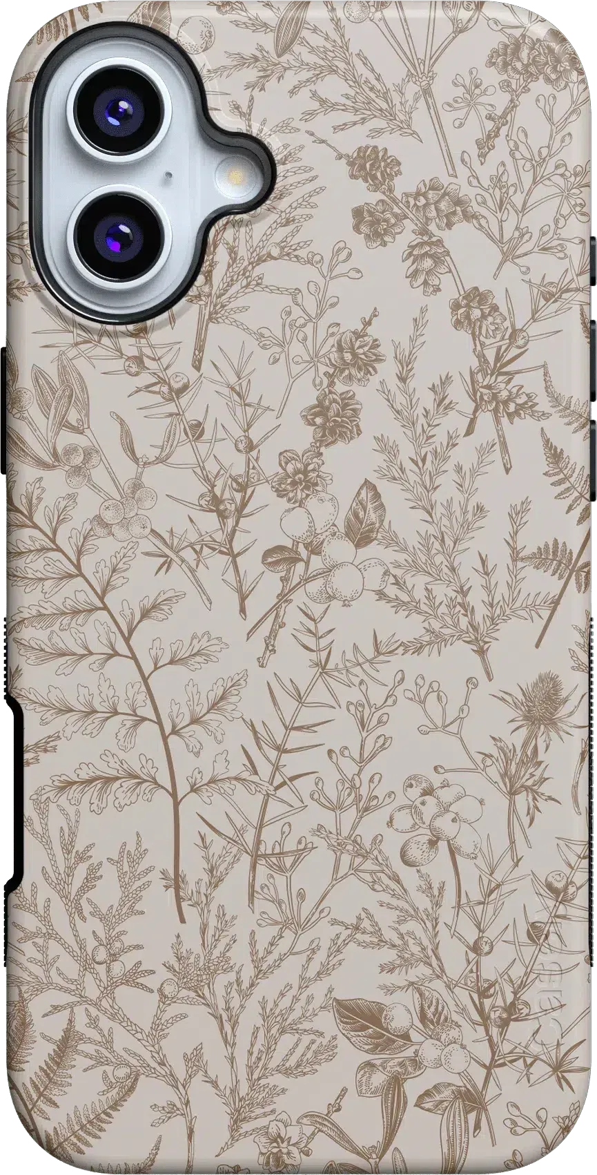 Beige Garden | Neutral Floral Case