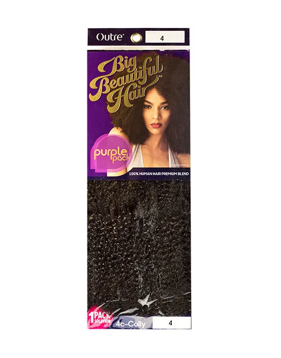 Big Beautiful Hair -  4C Coily wvg (Purple Pack)