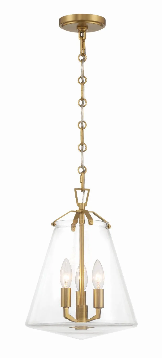 Crystorama VSS-7004 Voss 3 Light Mini Chandelier