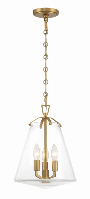 Crystorama VSS-7004 Voss 3 Light Mini Chandelier