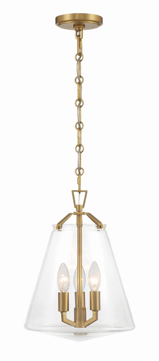 Crystorama VSS-7004 Voss 3 Light Mini Chandelier