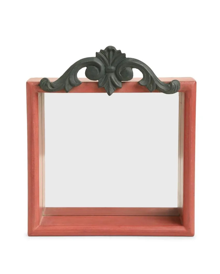 Distress Finish Wall Mirror