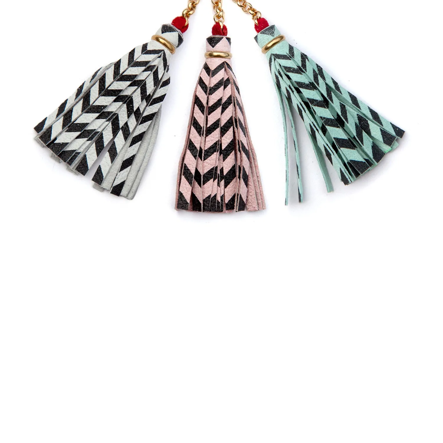 DOPPELGÄNGER . tassel earrings