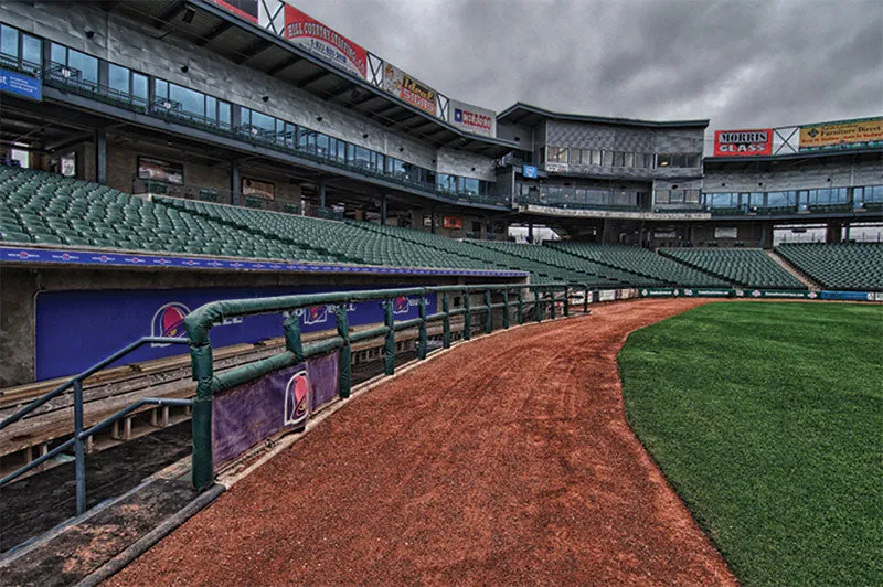 Farm Club Dugout Printed Photography Backdrop