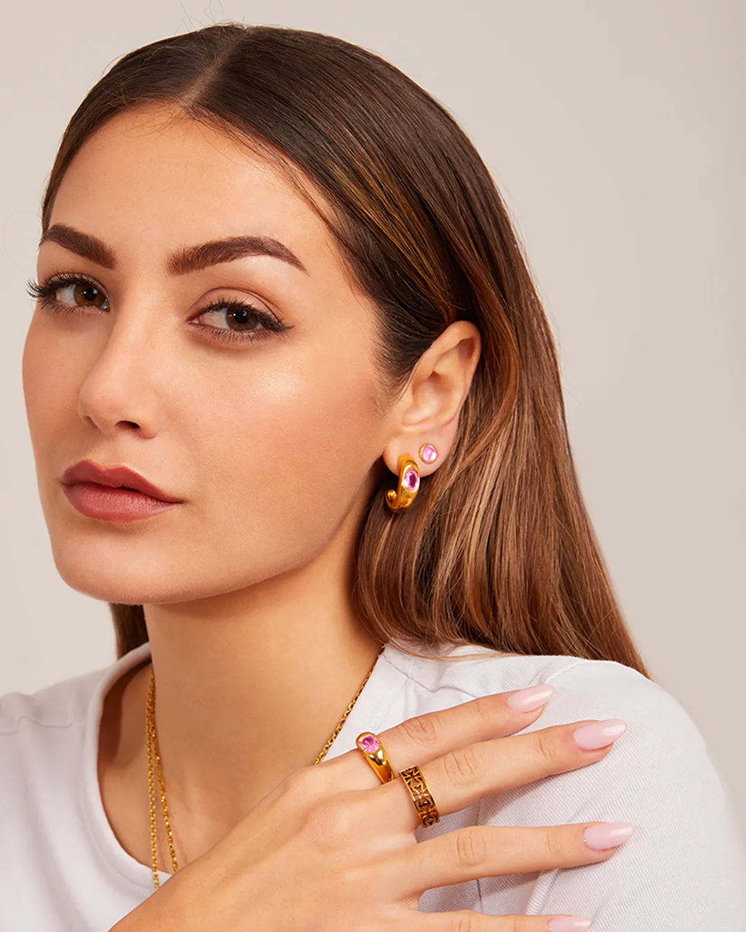 January Passion Signet Ring