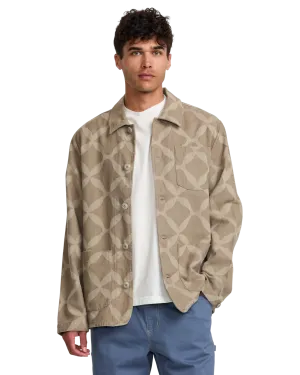 LA Ornament Chore Jacket in Sand Brown