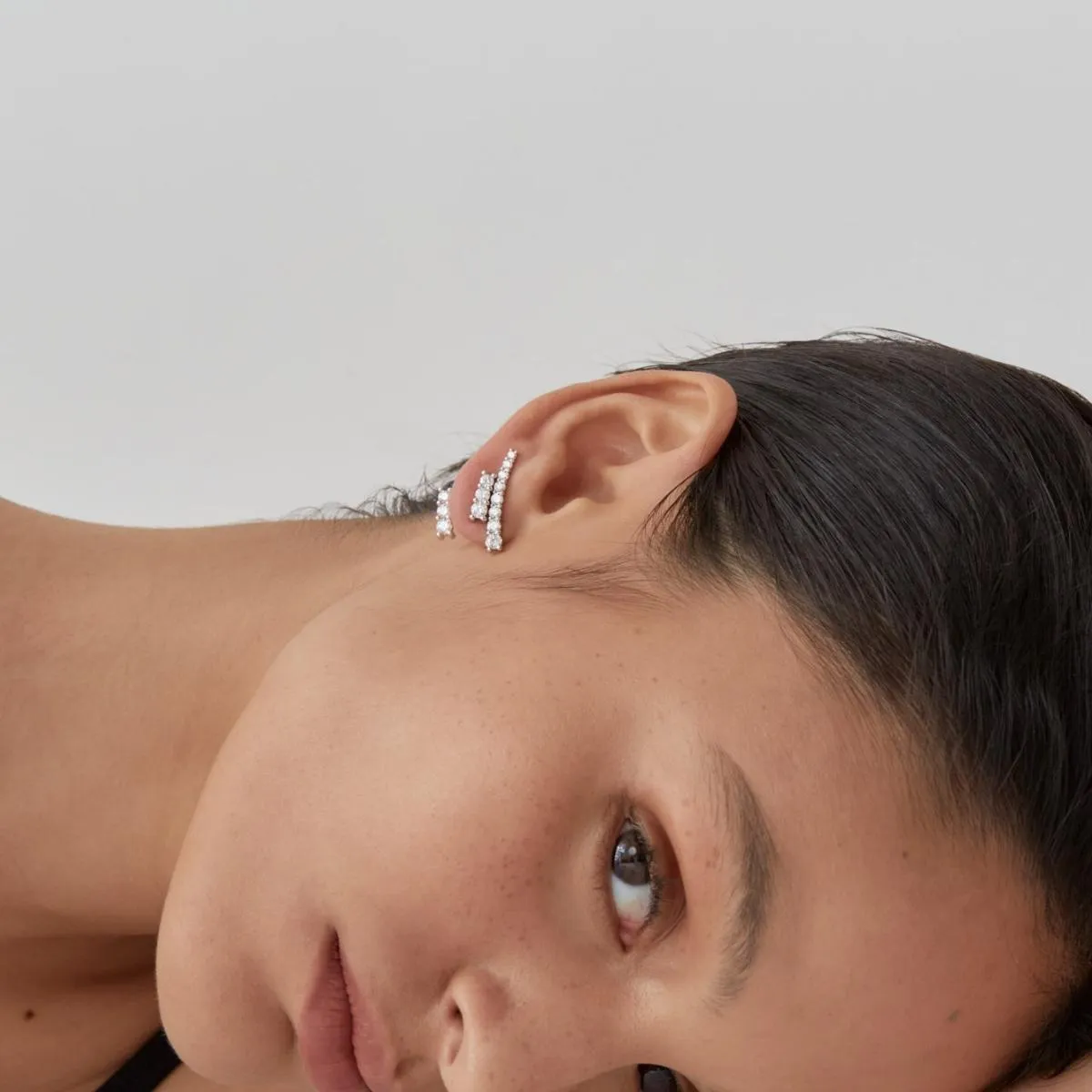 LARA Multiwear Diamond Stud Earring Single