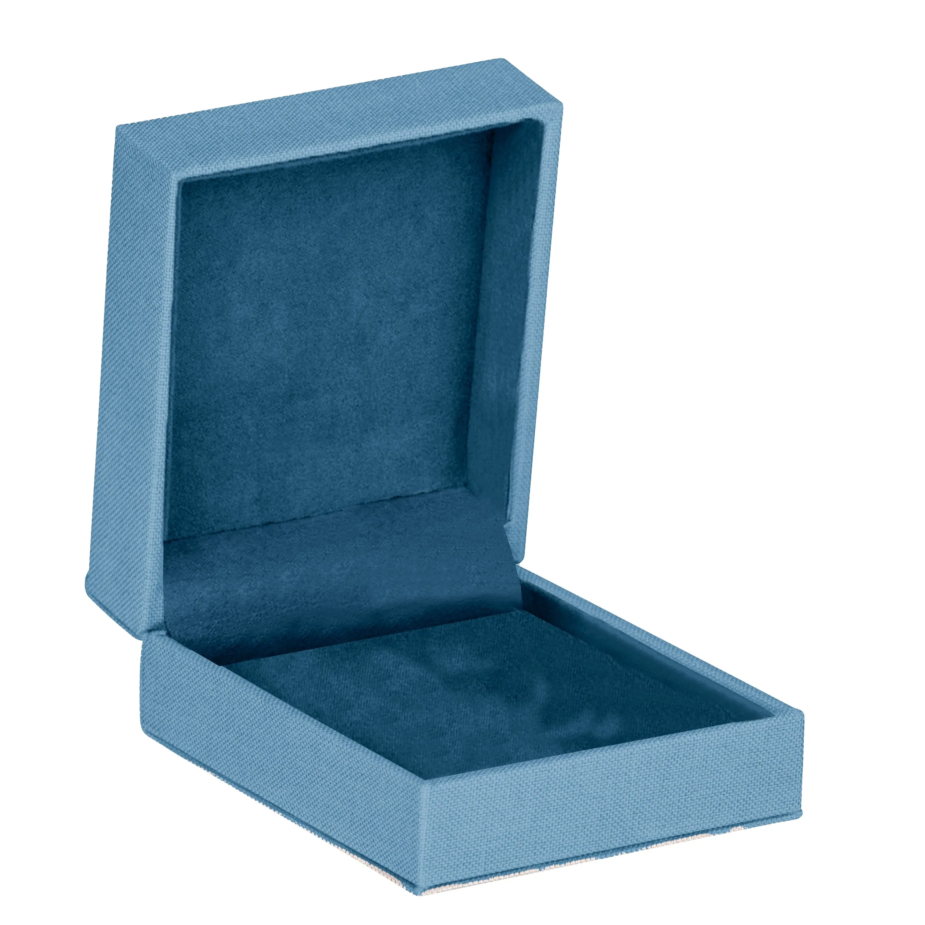 Linen Weave T-Bar Earring/Pendant Box, Woven Collection