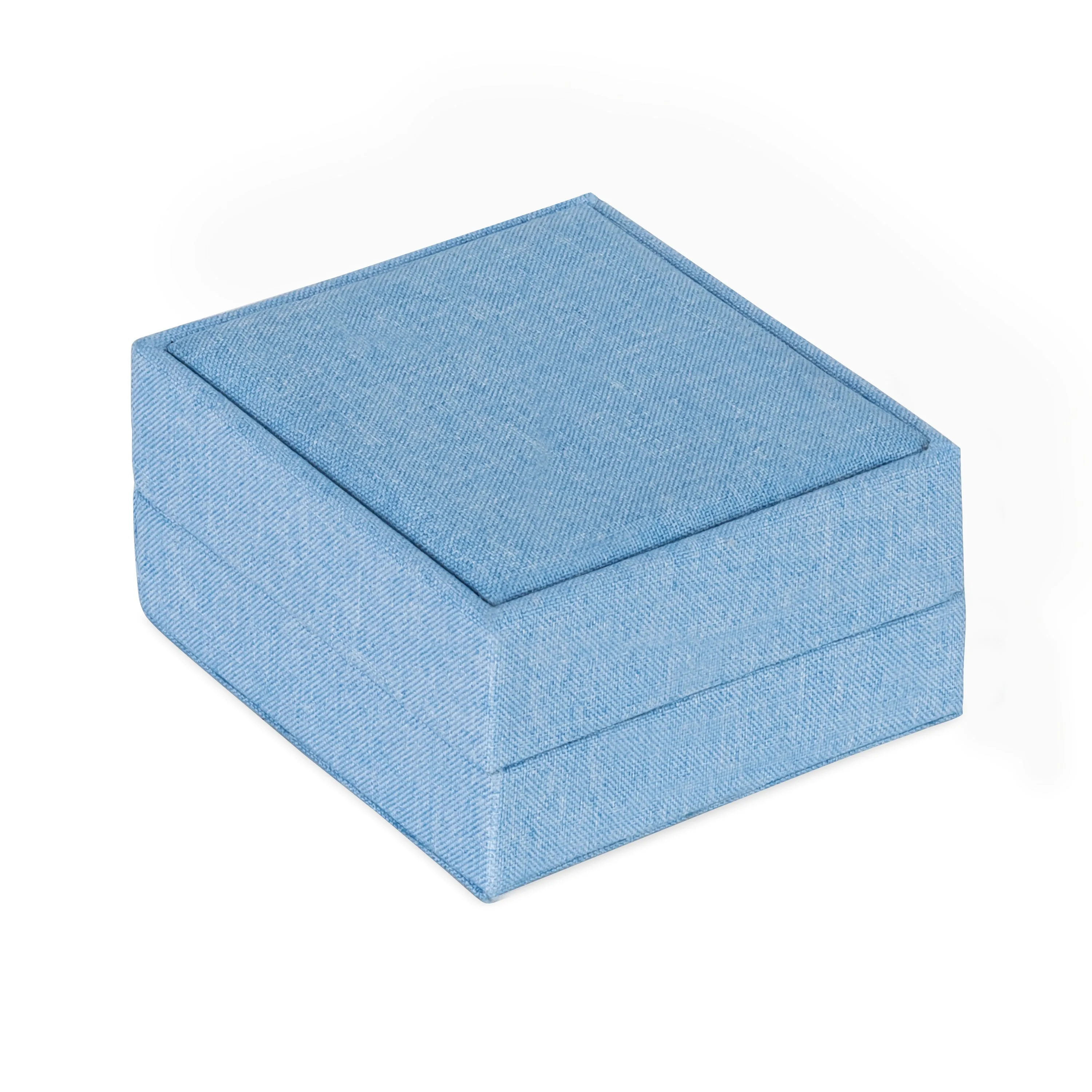 Linen Weave T-Bar Earring/Pendant Box, Woven Collection
