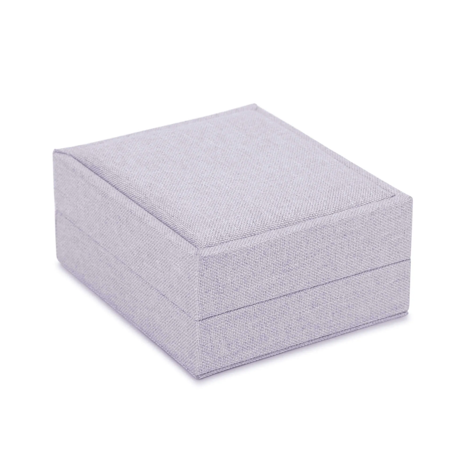 Linen Weave T-Bar Earring/Pendant Box, Woven Collection