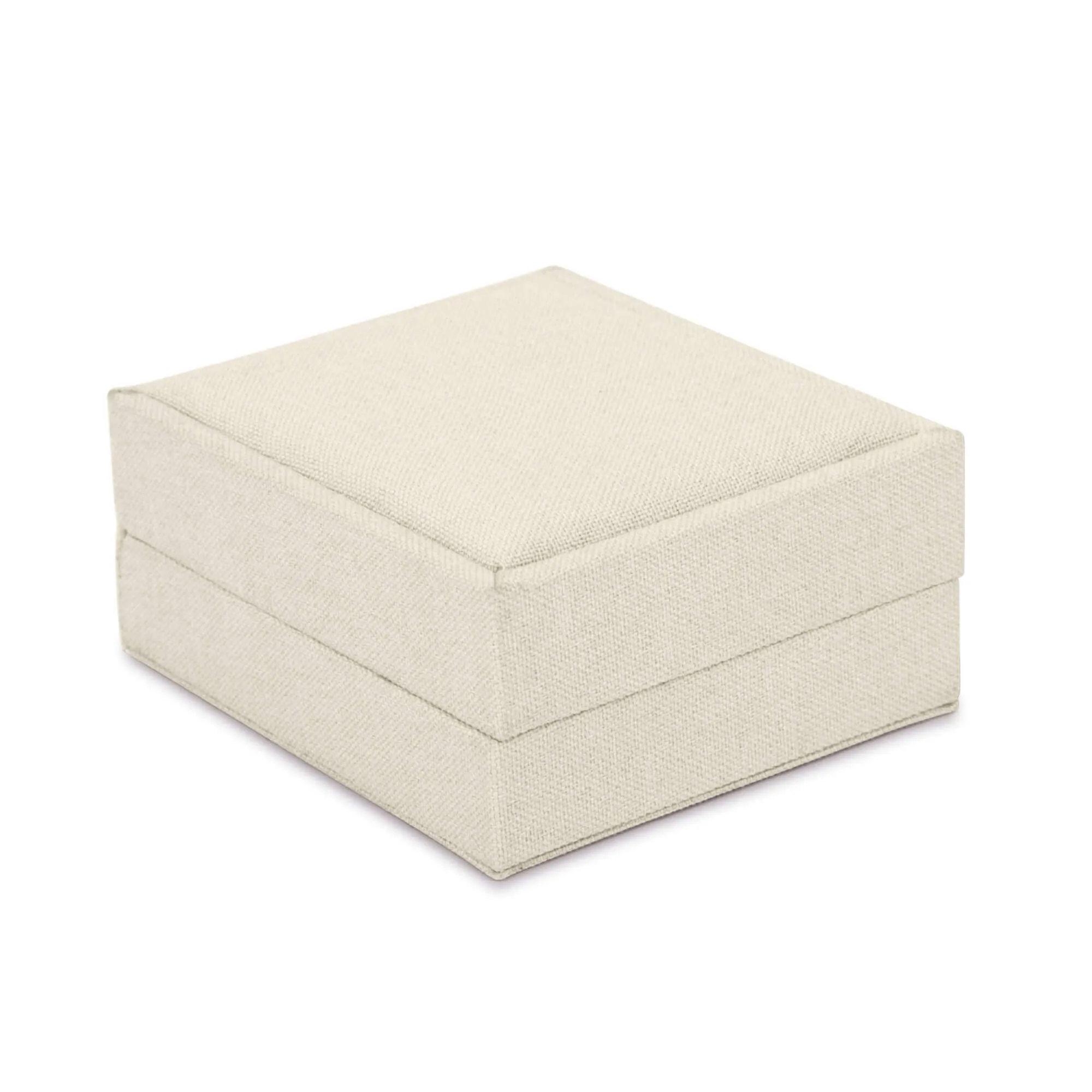 Linen Weave T-Bar Earring/Pendant Box, Woven Collection