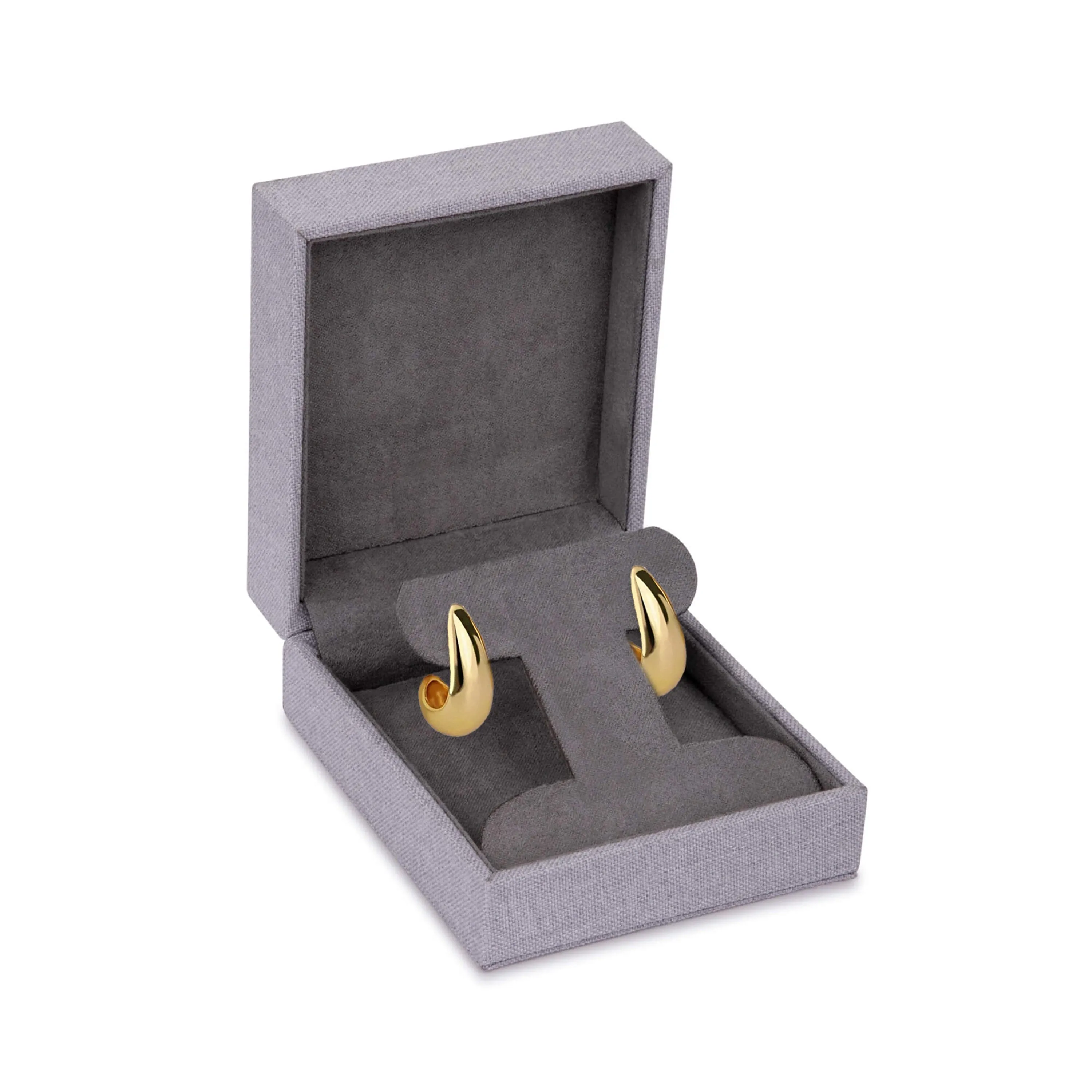 Linen Weave T-Bar Earring/Pendant Box, Woven Collection