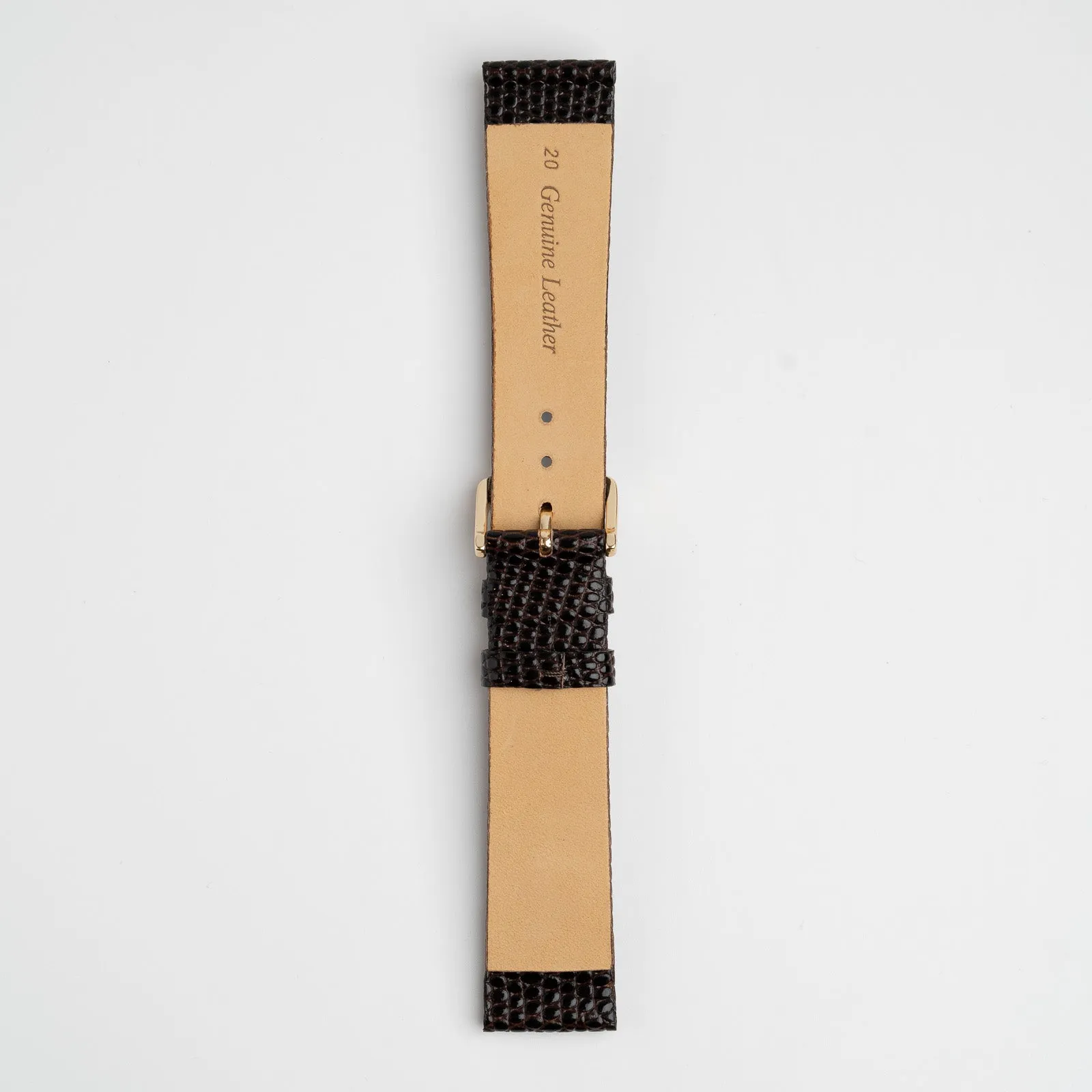 Mayfair Lizard Brown Watch Strap