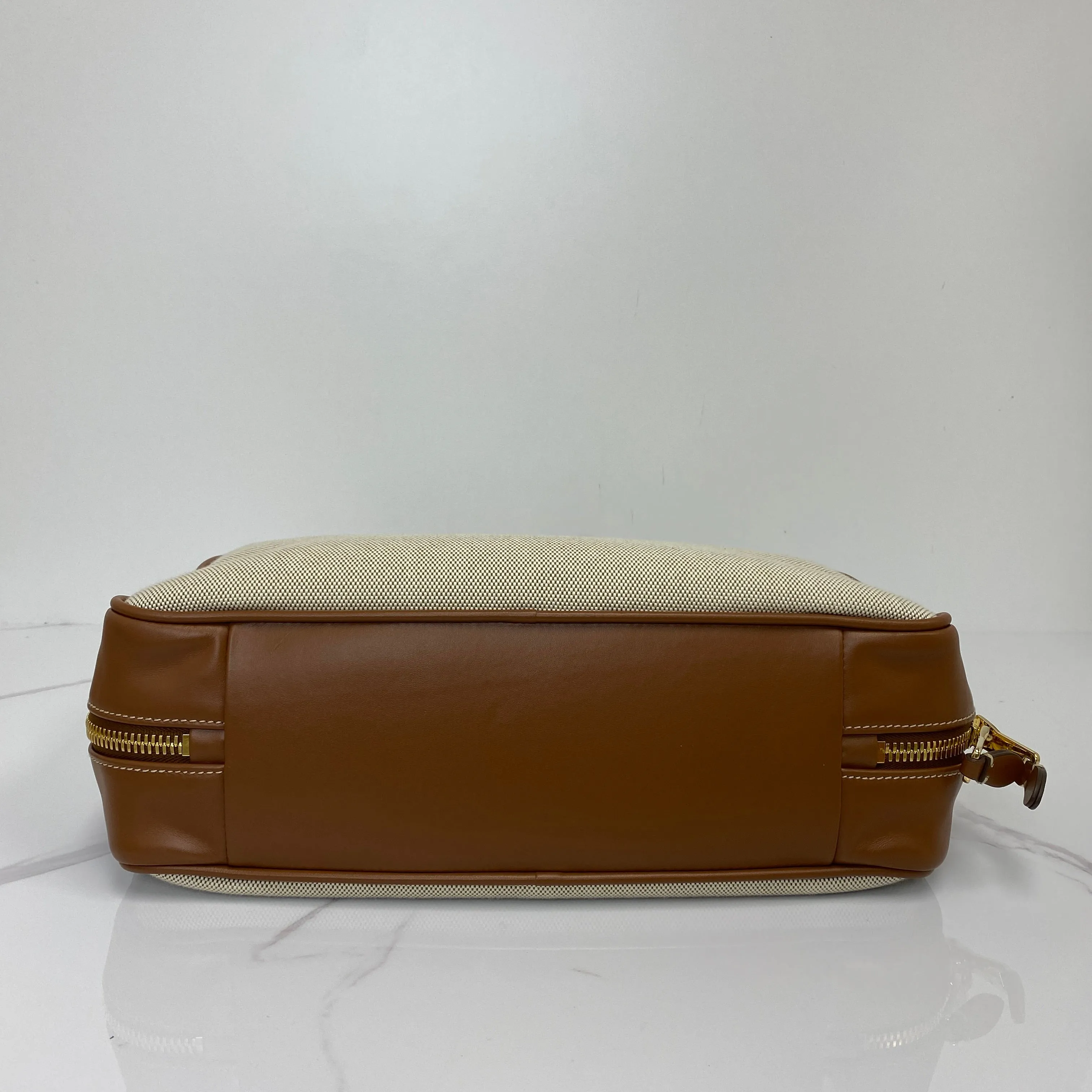 MIU MIU Canvas Top Handle Bag
