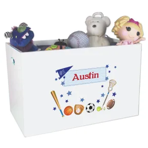 Open Top Toy Box - Sports