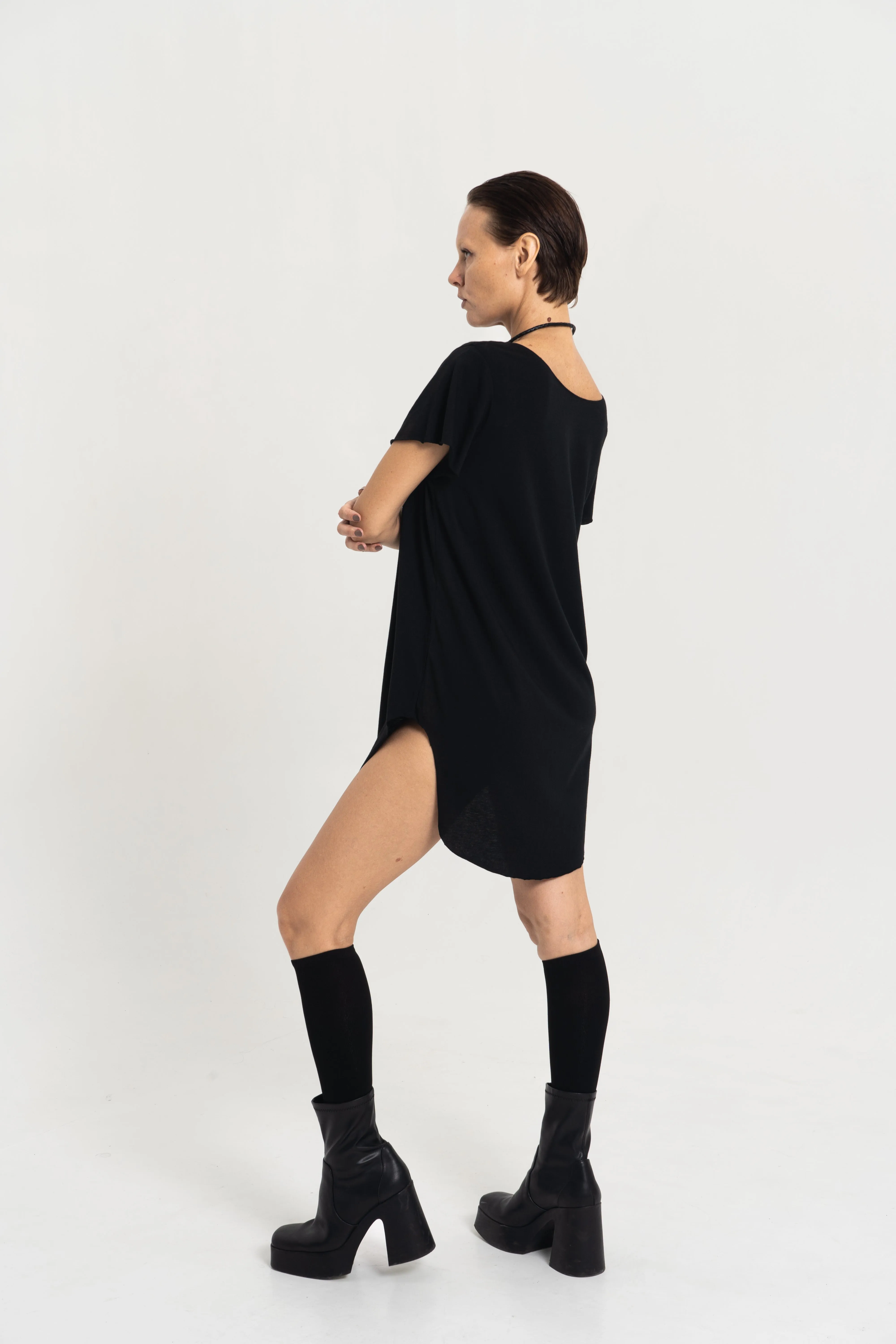 Oversized crew neck t-shirt