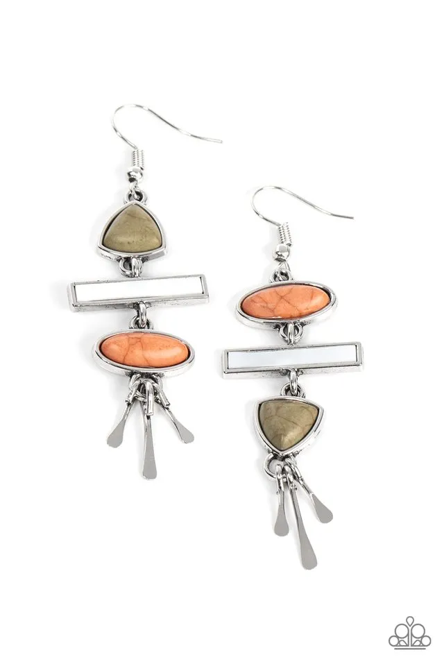 Paparazzi Earring ~ Adventurously Artisan - Multi