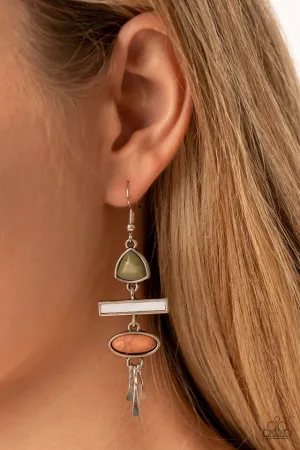 Paparazzi Earring ~ Adventurously Artisan - Multi