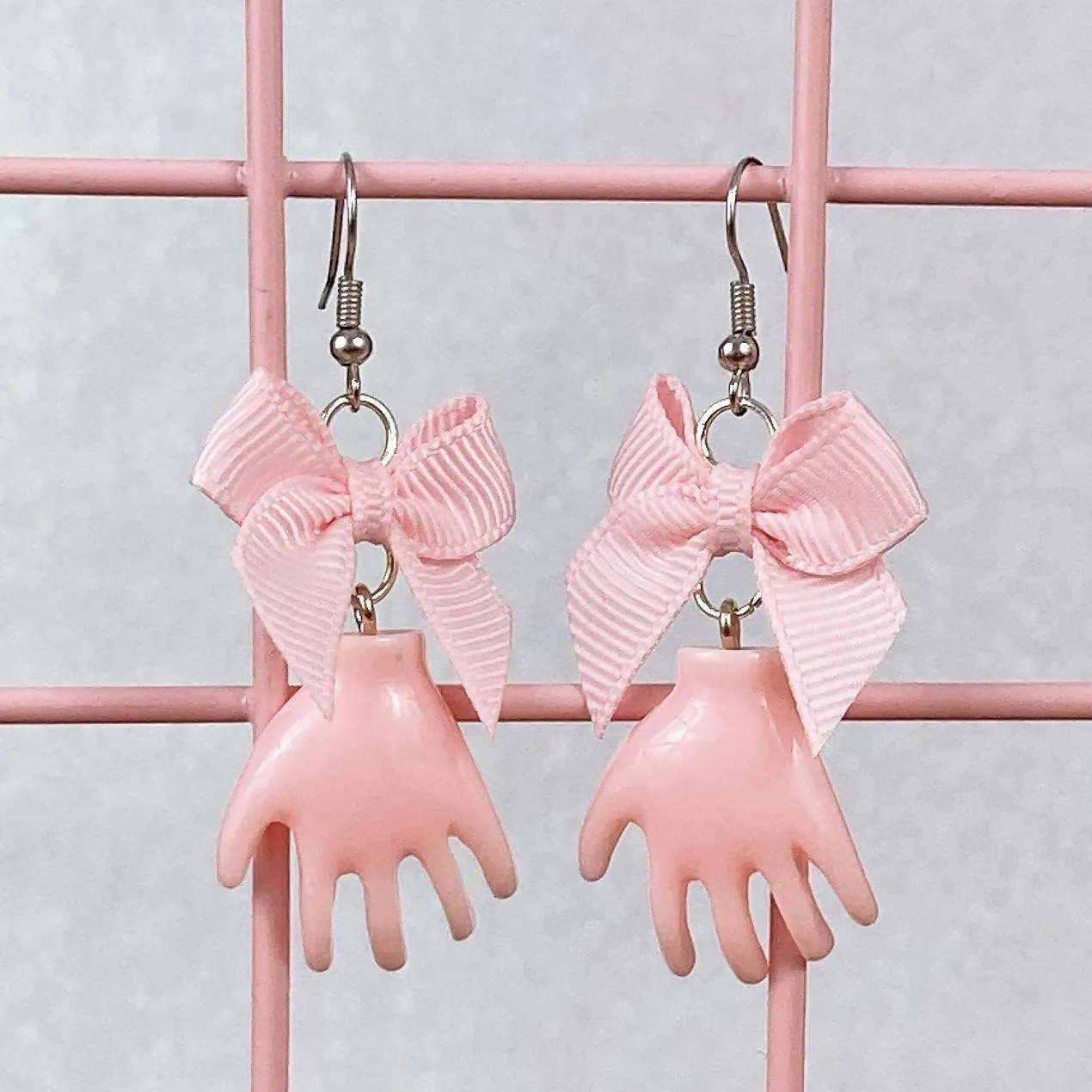 Pastel Hand Earrings (5 Colors)