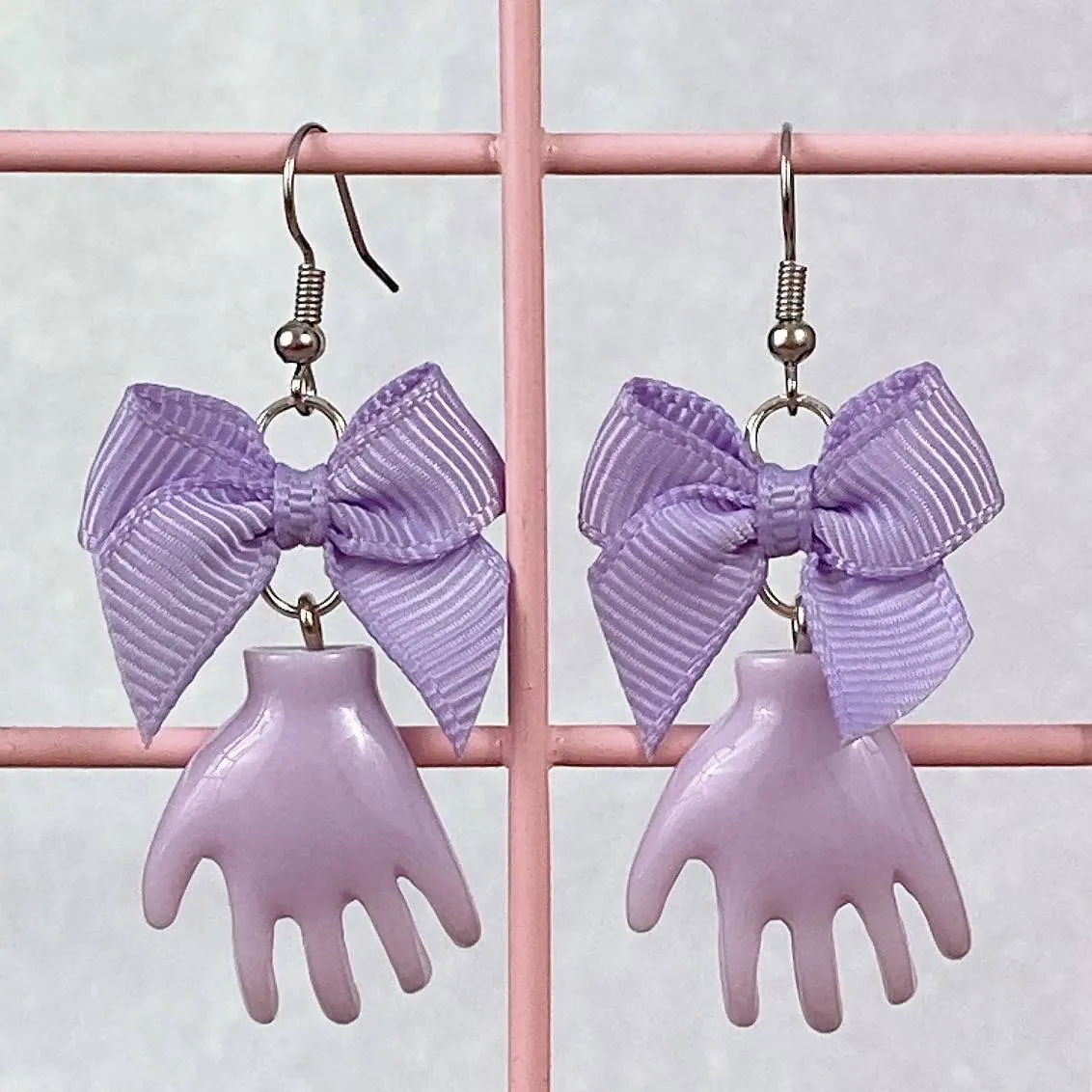 Pastel Hand Earrings (5 Colors)