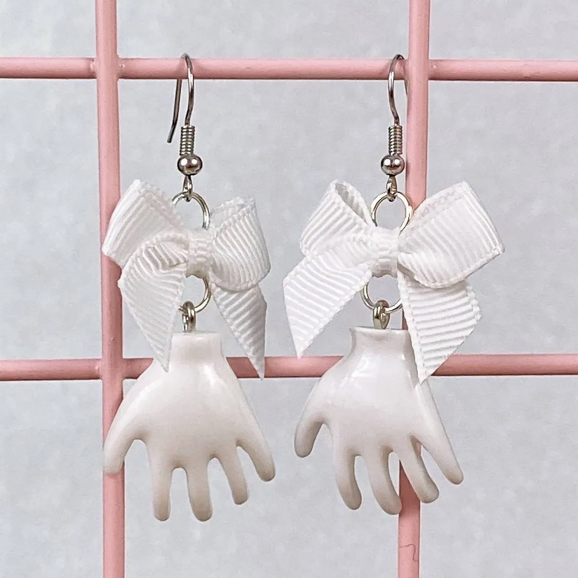 Pastel Hand Earrings (5 Colors)