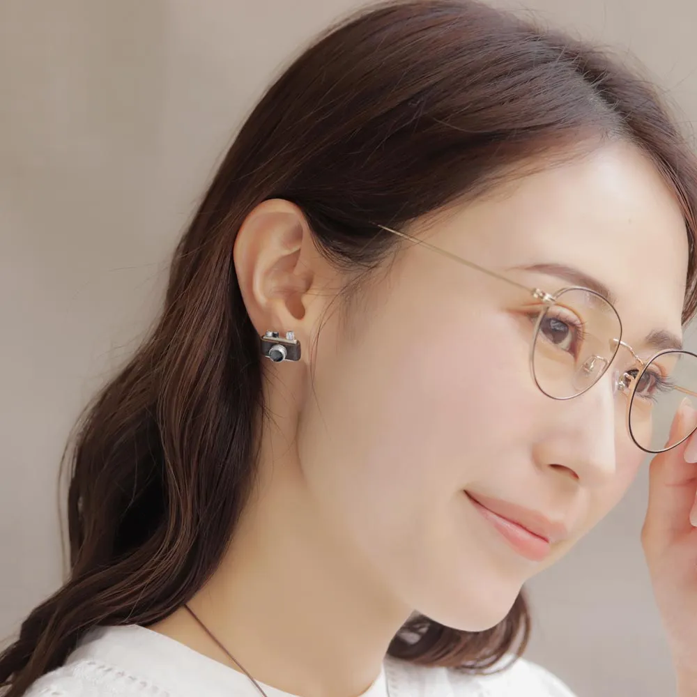Retro Camera Earrings