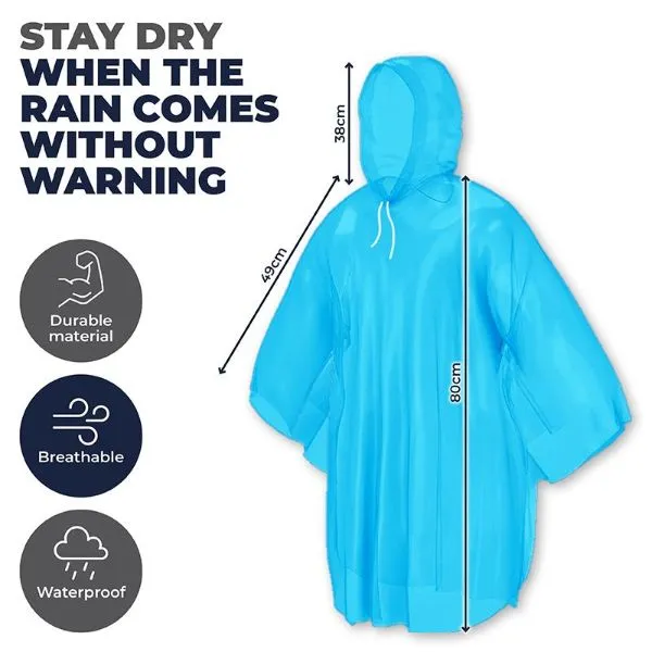 Reusable Polyester Kids Poncho