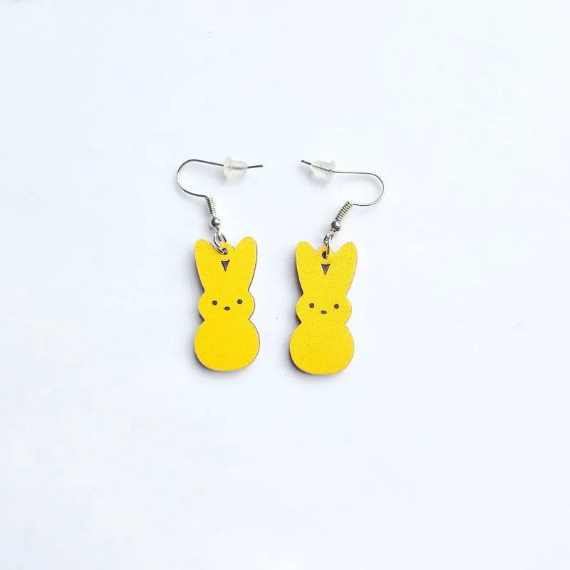 RTS: Wooden Pastel Bunnies