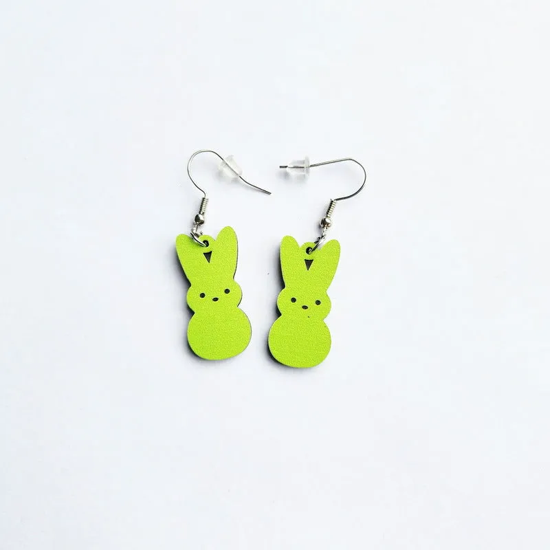 RTS: Wooden Pastel Bunnies