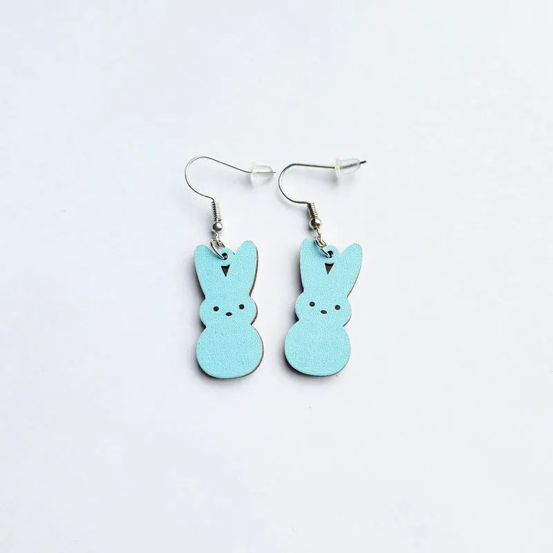 RTS: Wooden Pastel Bunnies