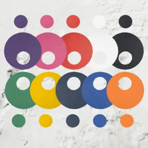 Starting Lineup Circle Window, Small Circle Earring Blanks