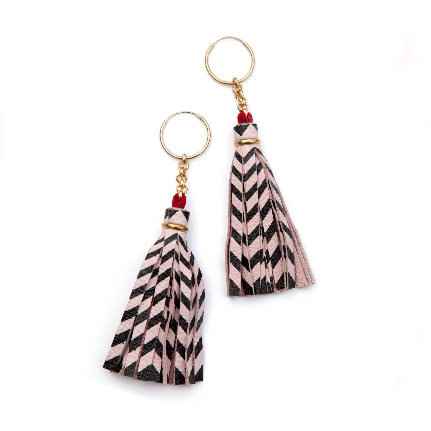 TWIN TASSEL . earrings